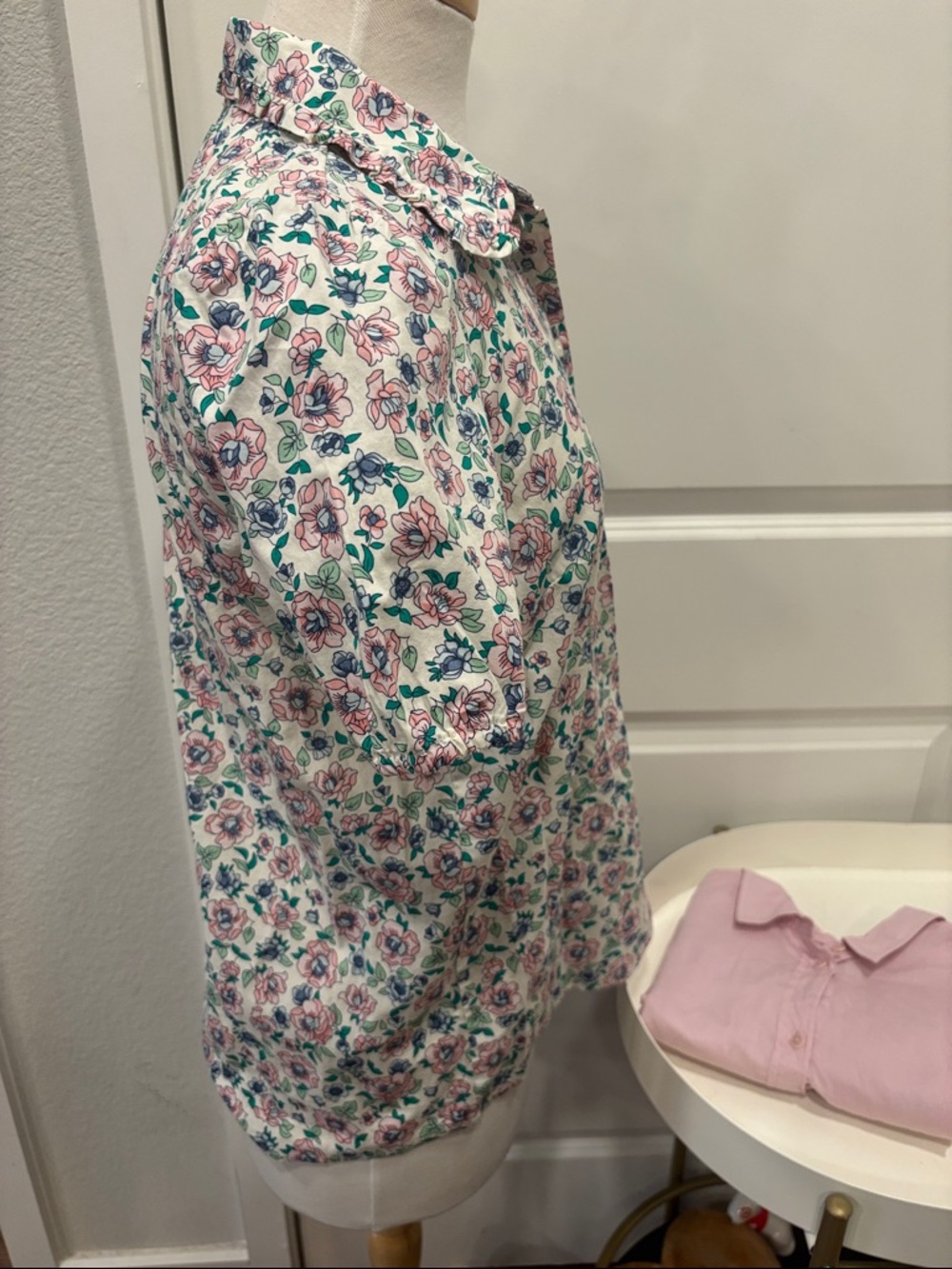 Set of 2 J. Crew Short Sleeve Button Down Blouses - Picture 8 of 10